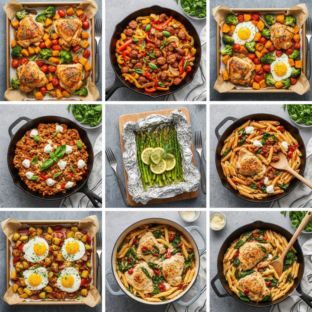 Receitas que não sujam a pia