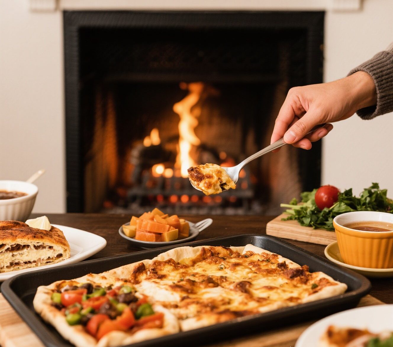 A vida é curta demais para lavar tanta panela.