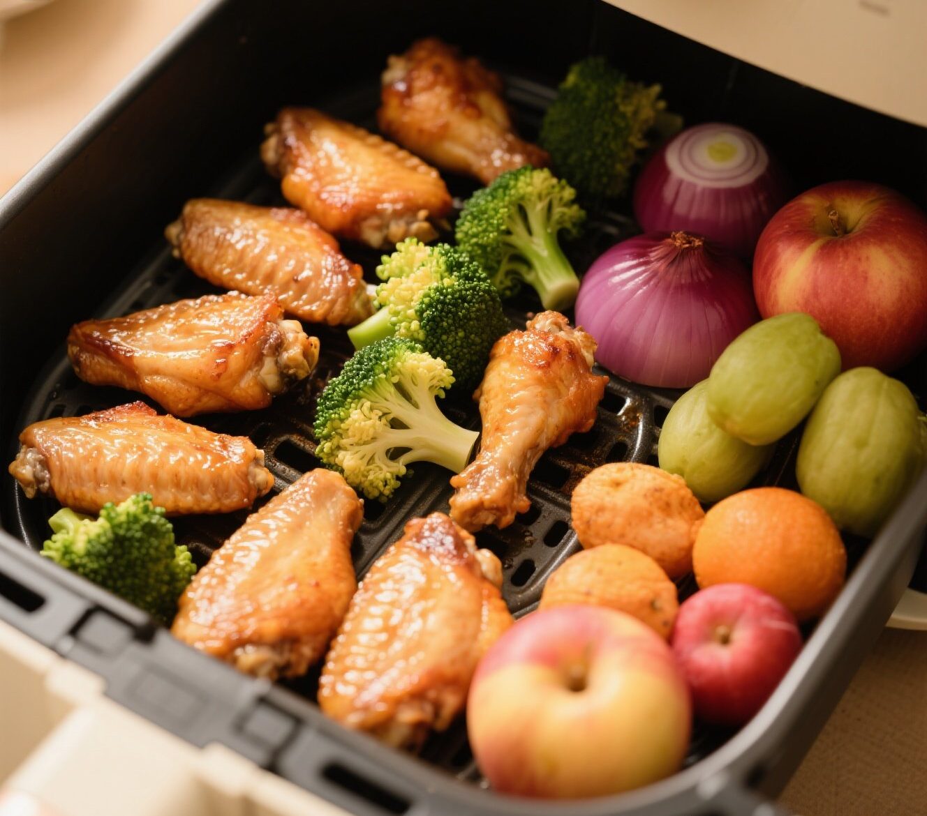 Dá pra cozinhar tudo na airfryer?