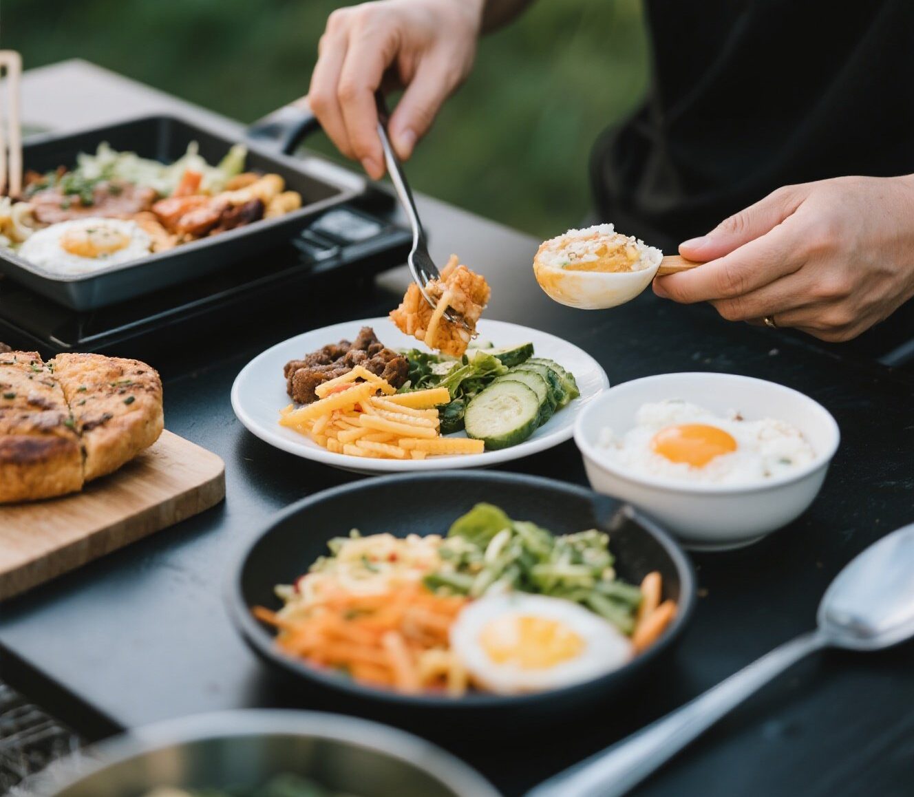 Comida prática sem fogo nenhum