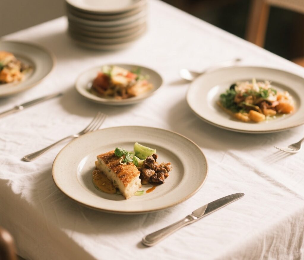 Imagem atual: Comida boa sem pilha de louça