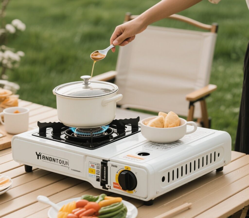 Imagem atual: Cozinha de emergência sem gás