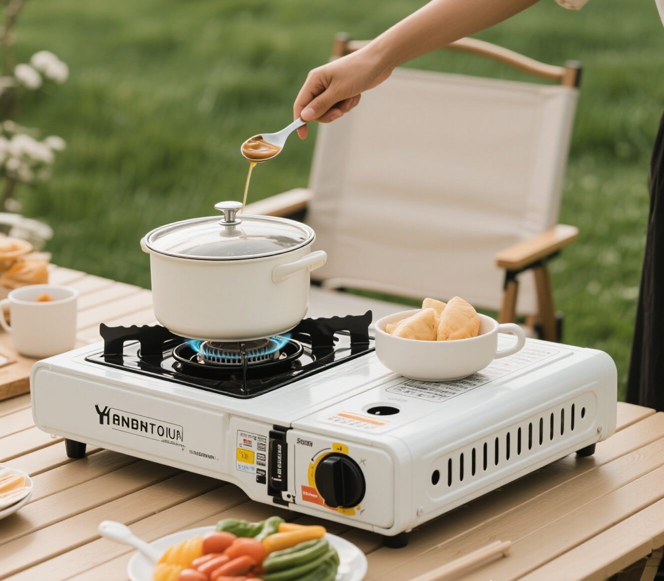 Cozinha de emergência sem gás