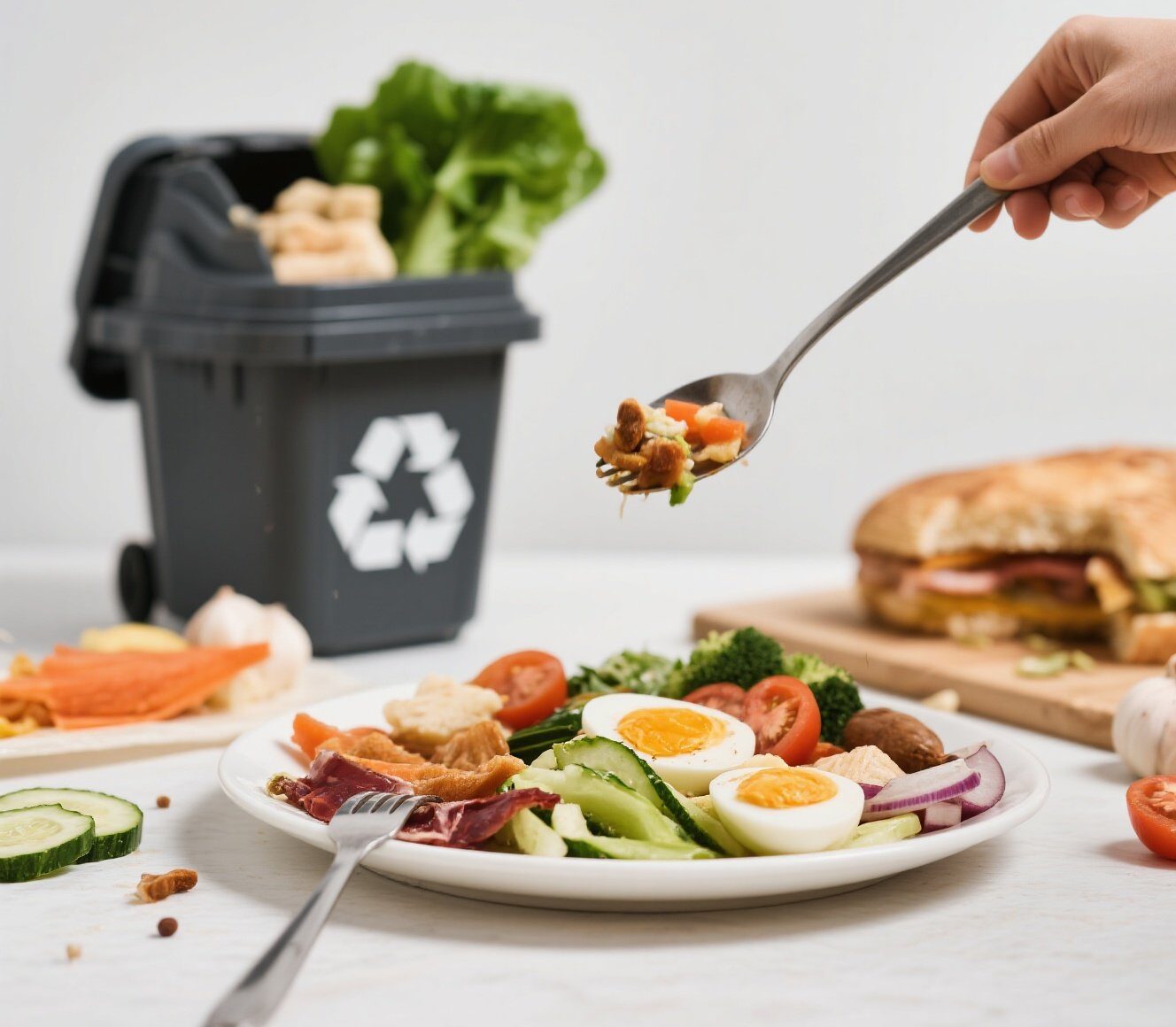 Sobra de alimentos não é lixo: é solução