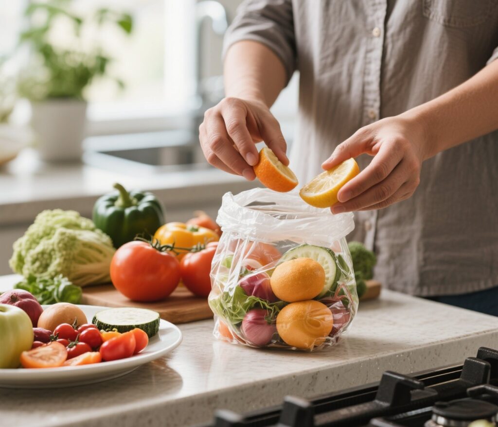 Imagem atual: Reaproveitamento inteligente de alimento para o dia a dia