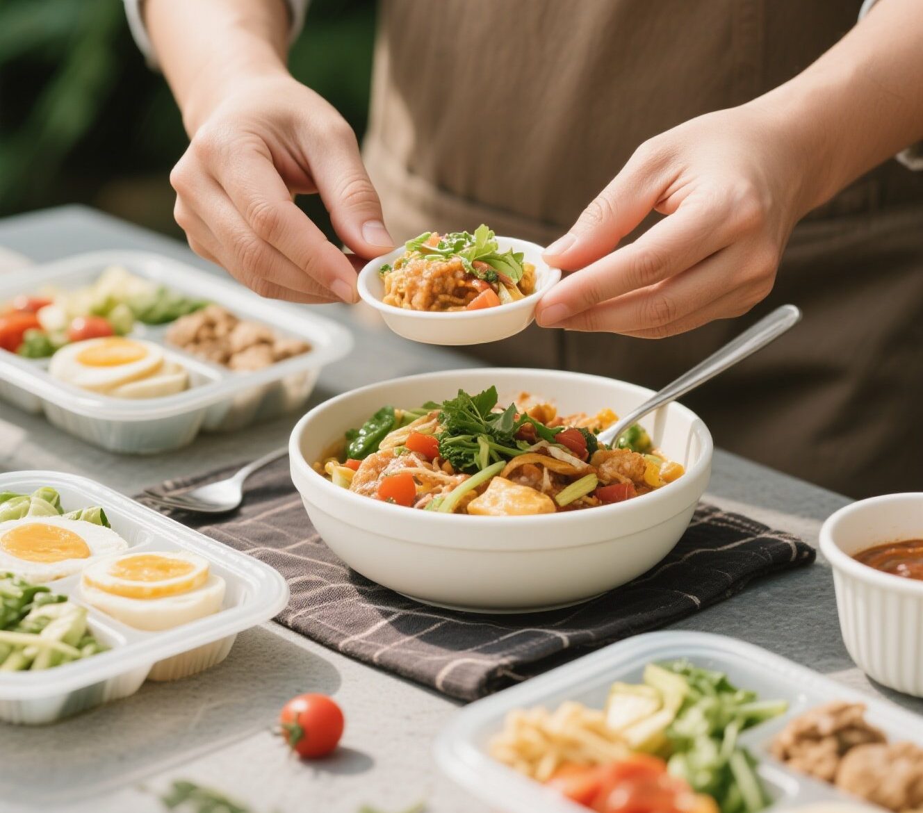 Comida prática pra dias corridos